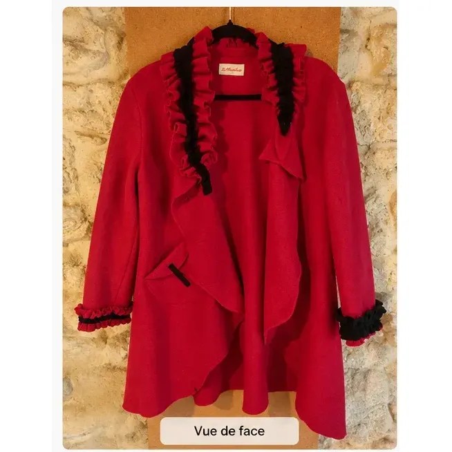 Manteau de Scène « Fuchsia » pour clown Pièce Unique